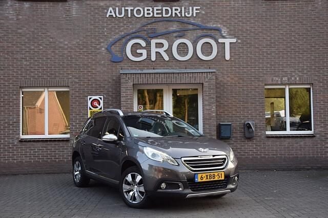 Grijs Gebruikt 2014 Peugeot 2008 Allure SUV | € 8.750 (Eerlijke prijs) - Afbeelding 1/4