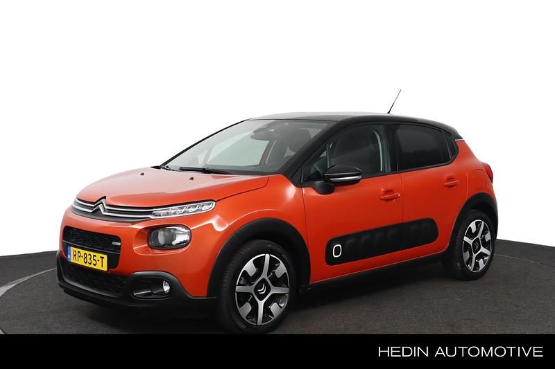 Oranje Gebruikt 2018 Citroën C3 PureTech Hatchback | € 8.995 (Eerlijke prijs) - Afbeelding 1/4