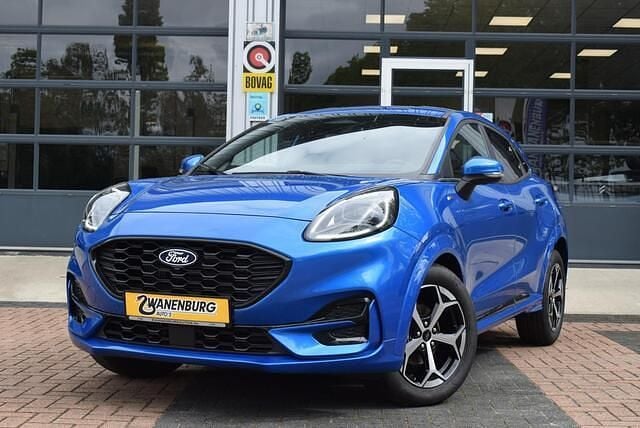 Blauw Nieuw 2025 Ford Puma Gen-E ST-Line SUV | € 28.950 - Afbeelding 1/4