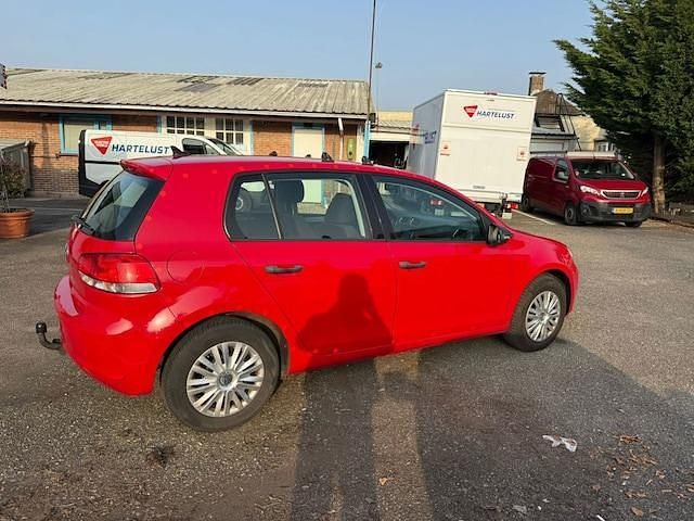 Occasion VW Golf VI Trendline 122 PK (89 kW) 2009 Rood Hatchback