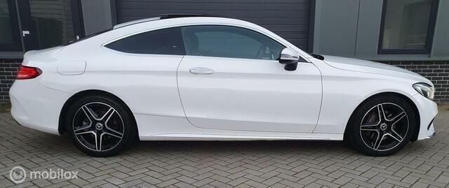 Occasion Mercedes C220 AMG line 170 PK (125 kW) 2016 Wit Coupé