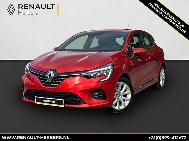 Rood Gebruikt 2021 Renault Clio V Intens Hatchback | € 13.950 (Eerlijke prijs) - Afbeelding 1/4