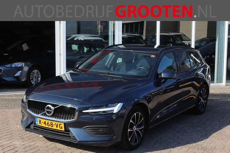 Blauw Gebruikt 2021 Volvo V60 Momentum Stationwagen | € 18.999 (Super prijs) - Afbeelding 1/4