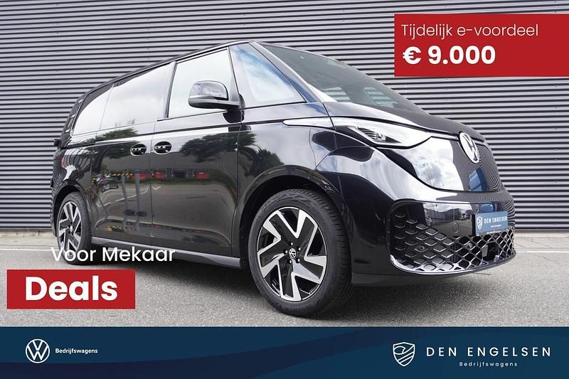 Zwart Nieuw 2025 VW ID. Buzz Edition MPV | € 43.920 (Super prijs) - Afbeelding 1/4