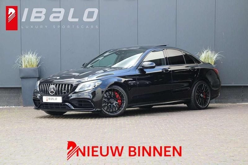 Zwart Gebruikt 2020 Mercedes C63 AMG Premium Plus Sedan | € 64.950 (Goede deal) - Afbeelding 1/4
