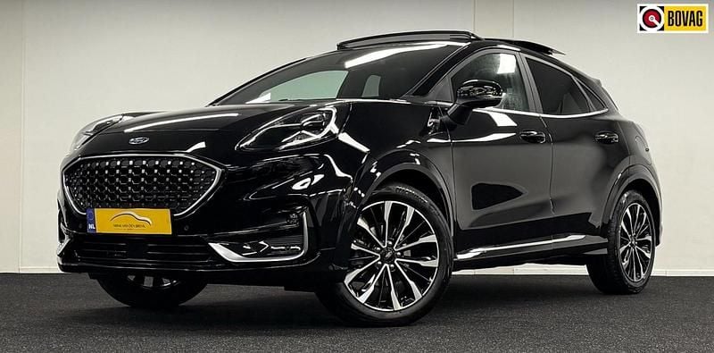 Zwart Gebruikt 2022 Ford Puma ST-Line X SUV | € 24.995 (Iets duurder) - Afbeelding 1/3