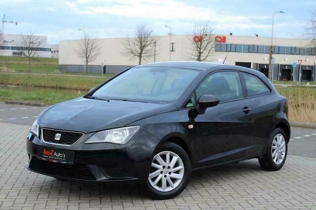 Zwart Gebruikt 2013 Seat Ibiza SC Style Hatchback | € 6.450 (Iets duurder) - Afbeelding 1/4