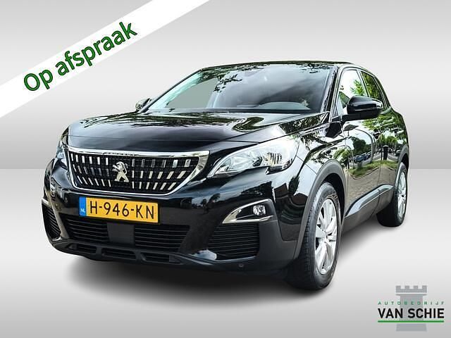 Zwart Gebruikt 2020 Peugeot 3008 SUV | € 16.900 (Eerlijke prijs) - Afbeelding 1/4