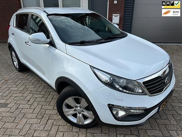 Wit Gebruikt 2013 Kia Sportage SUV | € 10.900 (Eerlijke prijs) - Afbeelding 1/4