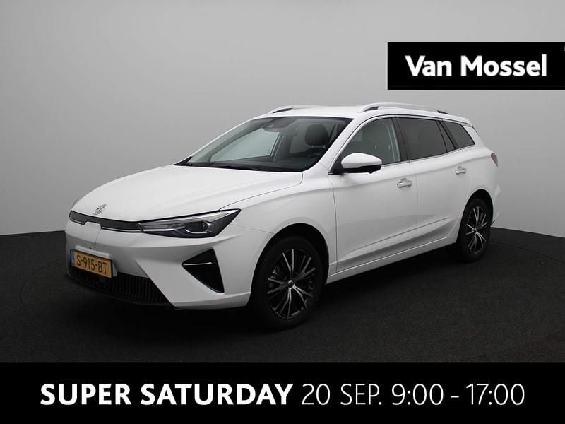 Wit Gebruikt 2023 MG MG5 EV Luxury Stationwagen | € 19.999 (Eerlijke prijs) - Afbeelding 1/4