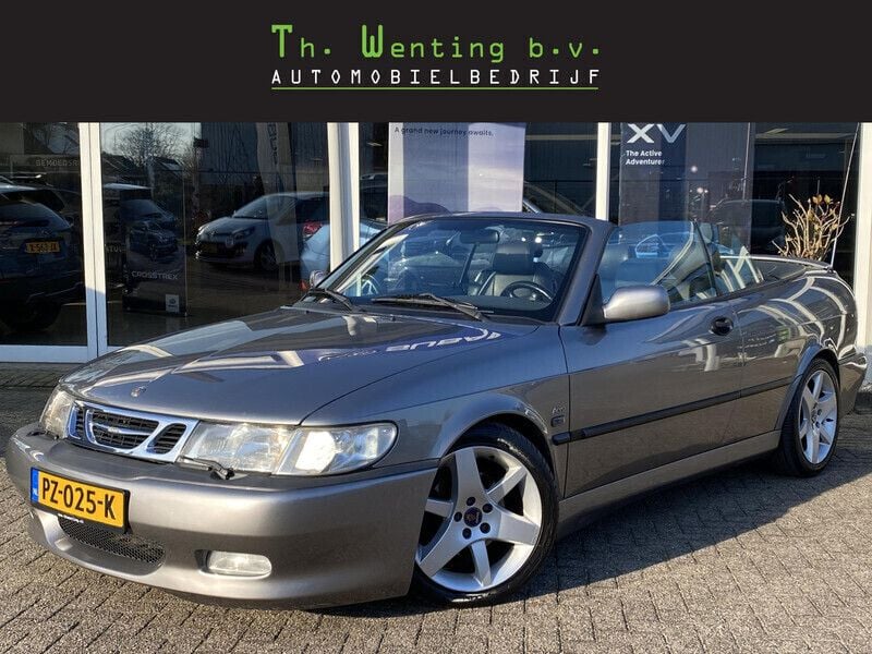 Grijs Gebruikt 2002 Saab 9-3 Cabriolet Aero Cabriolet | € 14.645 (Duur) - Afbeelding 1/4