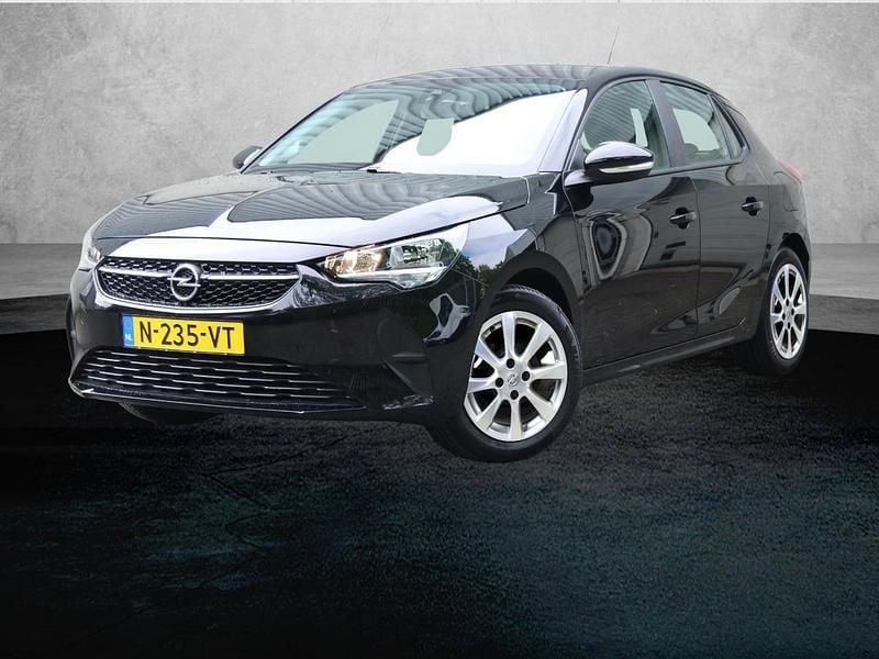 Zwart Gebruikt 2022 Opel Corsa Edition Hatchback | € 12.975 (Eerlijke prijs) - Afbeelding 1/1