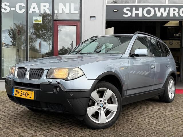 Blauw Gebruikt 2004 BMW X3 SUV | € 6.999 (Eerlijke prijs) - Afbeelding 1/4