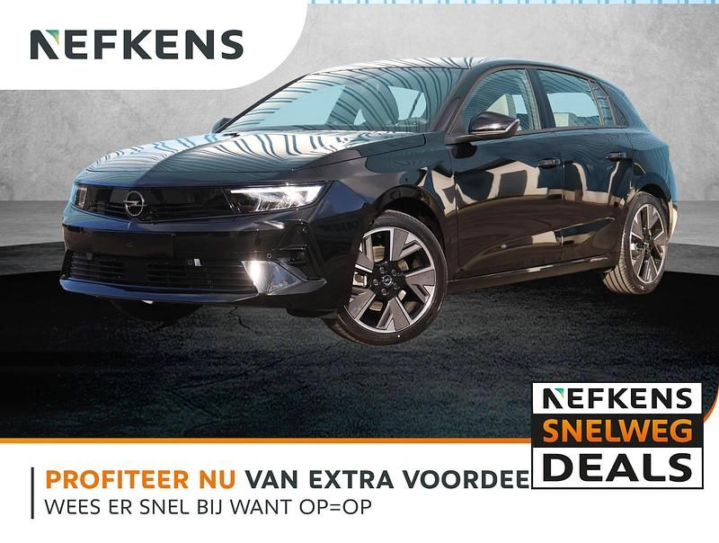 Zwart Nieuw 2025 Opel Astra Edition Hatchback | € 34.825 (Goede deal) - Afbeelding 1/4
