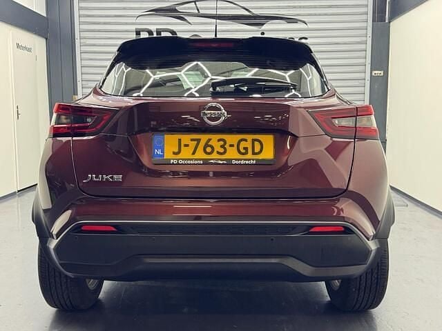 Occasion Nissan Juke Acenta 117 PK (86 kW) 2020 Rood, metallic lak SUV