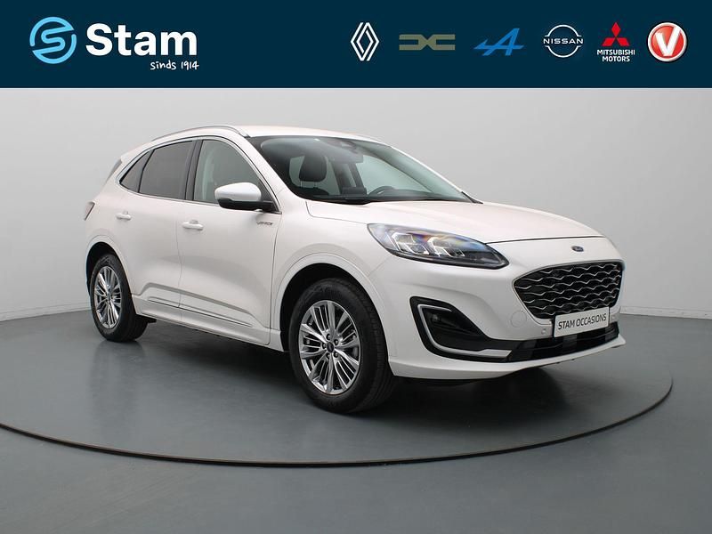 Wit Gebruikt 2021 Ford Kuga Vignale SUV | € 24.990 (Eerlijke prijs) - Afbeelding 1/4