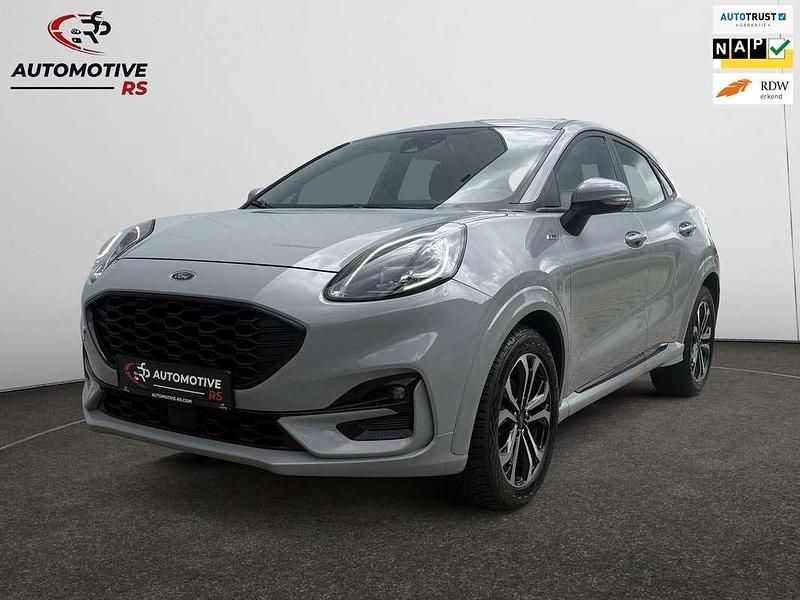 Grijs Gebruikt 2022 Ford Puma Gen-E ST-Line SUV | € 17.945 - Afbeelding 1/4