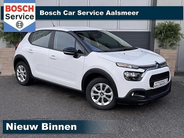 Wit Gebruikt 2023 Citroën C3 PureTech Hatchback | € 11.950 (Super prijs) - Afbeelding 1/4
