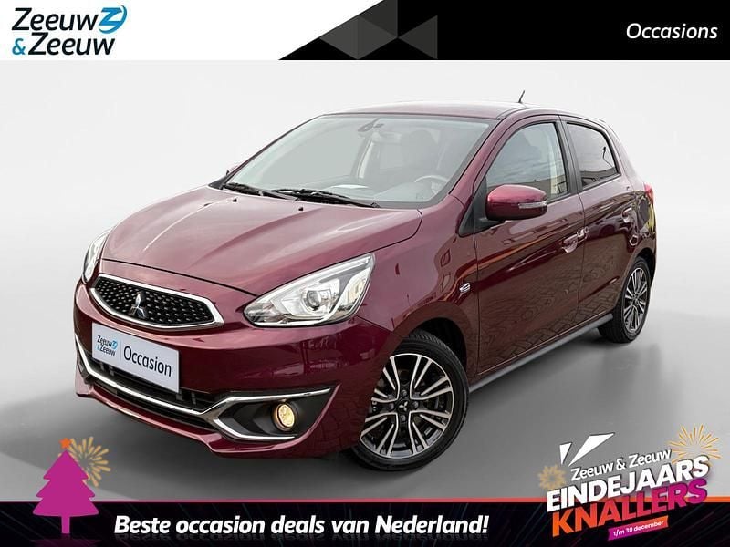 Wine red p Gebruikt 2018 Mitsubishi Space Star Instyle Hatchback | € 12.220 (Eerlijke prijs) - Afbeelding 1/4