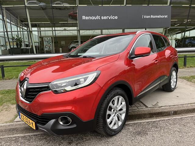 Rood Occasion 2017 Renault Kadjar Intens SUV | € 11.950 (Goede deal) - Afbeelding 1/4