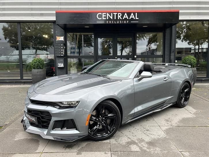 Grijs Gebruikt 2019 Chevrolet Camaro Cabriolet | € 54.950 - Afbeelding 1/4