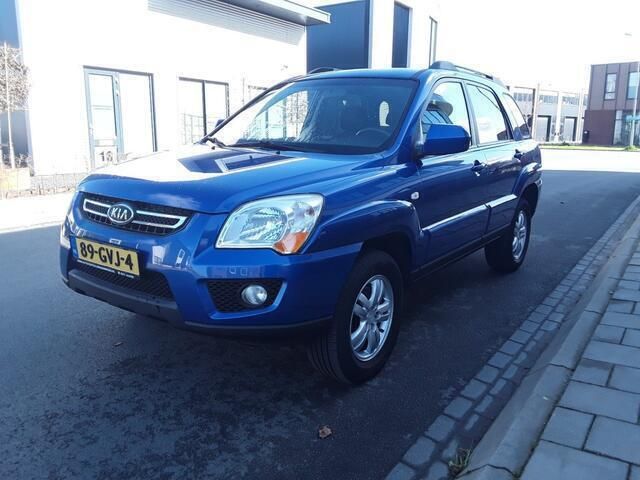 Blauw Gebruikt 2008 Kia Sportage SUV | € 7.150 (Iets duurder) - Afbeelding 1/4