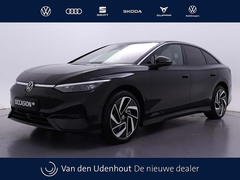 Zwart, metallic lak Gebruikt 2023 VW ID.7 Pro Hatchback | € 39.940 - Afbeelding 1/4