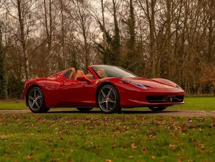 Occasion Ferrari 458 566 PK (416 kW) 2014 Rood Cabriolet