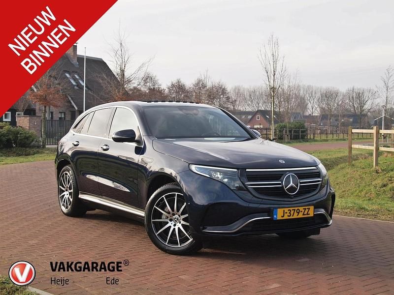 Blauw Occasion 2020 Mercedes EQC400 Premium Plus SUV | € 30.995 (Eerlijke prijs) - Afbeelding 1/4