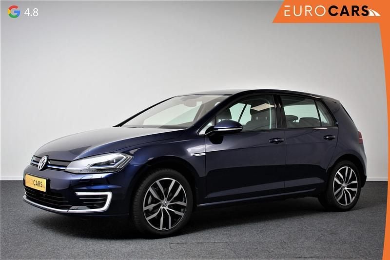 Blauw Gebruikt 2019 VW e-Golf Edition Hatchback | € 13.240 (Eerlijke prijs) - Afbeelding 1/4