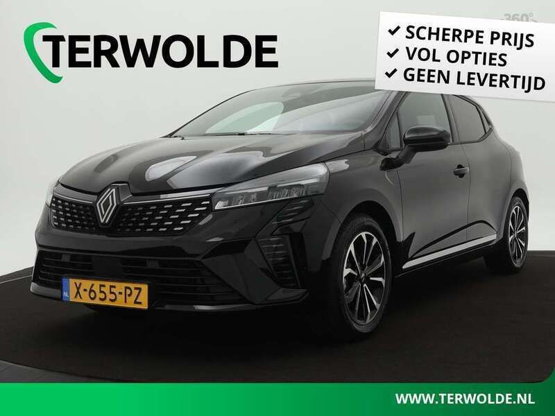 Zwart, metallic lak Gebruikt 2024 Renault Clio V Techno Hatchback | € 23.900 (Eerlijke prijs) - Afbeelding 1/3