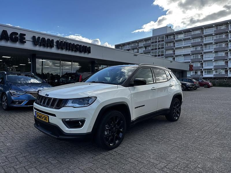 Wit Gebruikt 2021 Jeep Compass SUV | € 23.250 (Goede deal) - Afbeelding 1/4