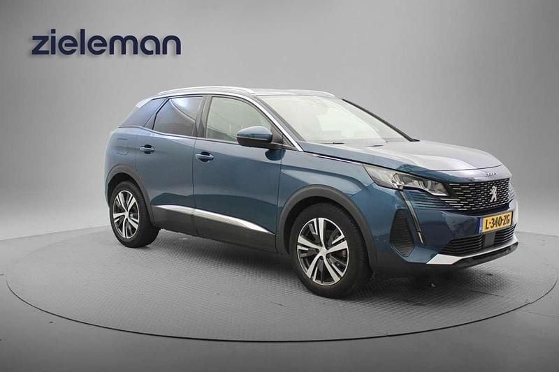 Blauw Gebruikt 2021 Peugeot 3008 Allure SUV | € 17.645 (Goede deal) - Afbeelding 1/4