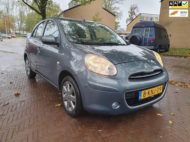 Groen Occasion 2013 Nissan Micra Hatchback | € 8.999 (Eerlijke prijs) - Afbeelding 1/4