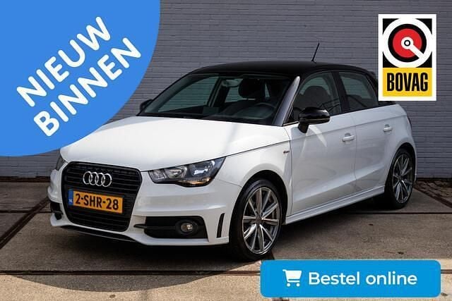 Wit Gebruikt 2013 Audi A1 Sportback S-Line Hatchback | € 10.950 (Eerlijke prijs) - Afbeelding 1/4