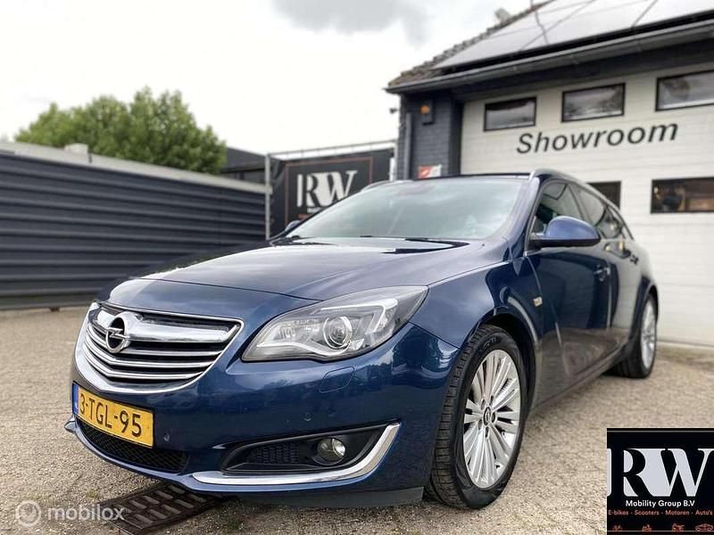 Occasion Opel Insignia Cosmo 120 PK (88 kW) 2014 Blauw Stationwagen