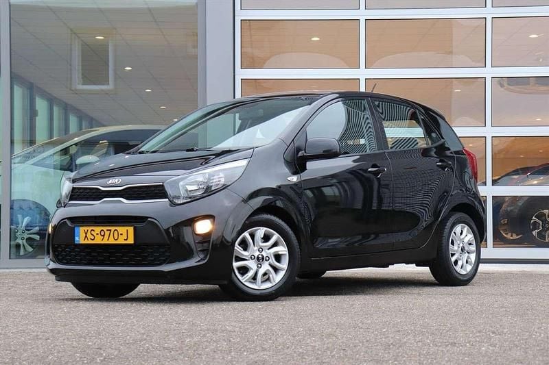 Zwart (metallic) Gebruikt 2019 Kia Picanto Hatchback | € 8.950 (Goede deal) - Afbeelding 1/4