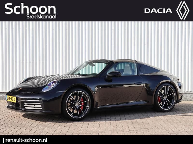 Zwart Gebruikt 2022 Porsche 911 Targa 4S Cabriolet | € 192.500 (Eerlijke prijs) - Afbeelding 1/4