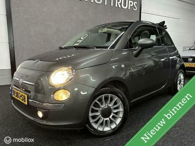 Grijs Gebruikt 2012 Fiat 500C Rock Cabriolet | € 5.349 (Eerlijke prijs) - Afbeelding 1/4