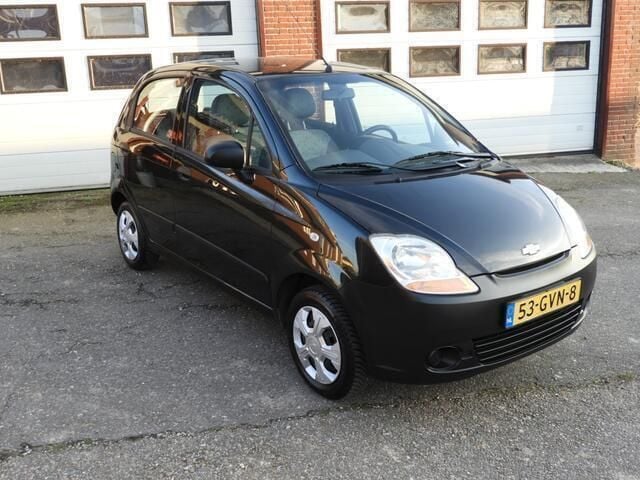 Zwart Gebruikt 2008 Chevrolet Matiz Hatchback | € 1.450 - Afbeelding 1/4