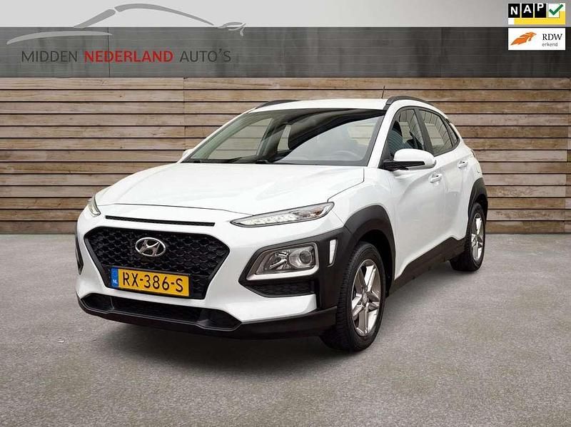 Wit Occasion 2018 Hyundai Kona Comfort SUV | € 10.995 (Iets duurder) - Afbeelding 1/4