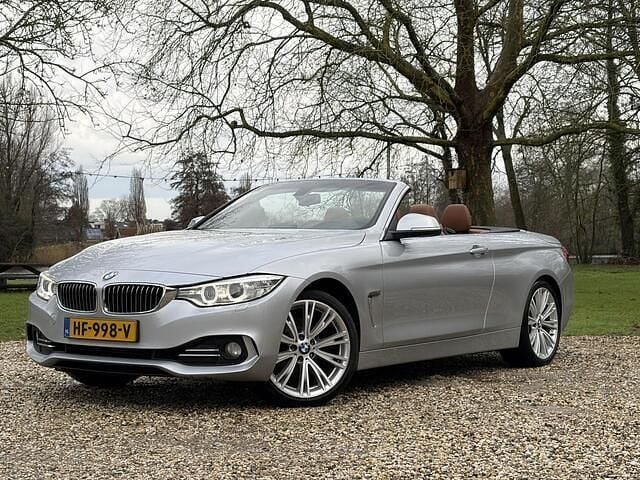 Grijs Occasion 2015 BMW 428 Executive Cabriolet | € 19.750 (Eerlijke prijs) - Afbeelding 1/4