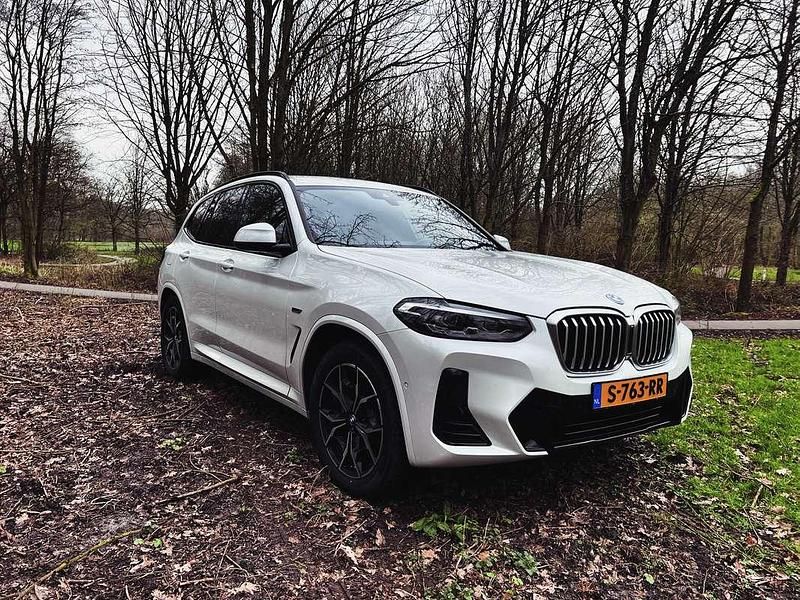 Wit Gebruikt 2021 BMW X3 M Sport SUV | € 47.550 (Eerlijke prijs) - Afbeelding 1/4