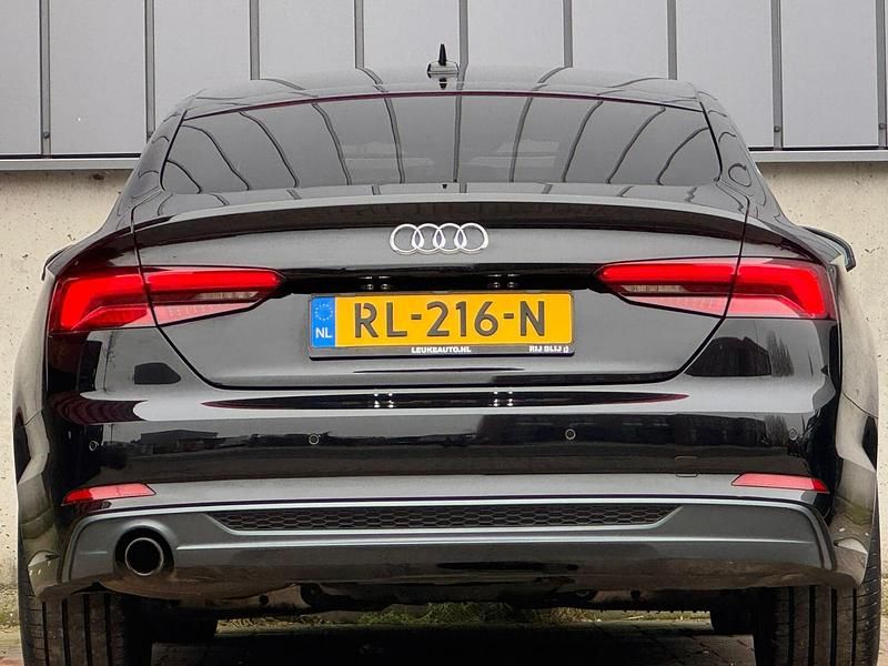 Occasion Audi A5 S-Line 150 PK (110 kW) 2018 Zwart Hatchback