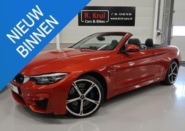 Oranje, metallic lak Occasion 2019 BMW M4 Cabriolet Comfort Edition Cabriolet | € 69.950 (Eerlijke prijs) - Afbeelding 1/4