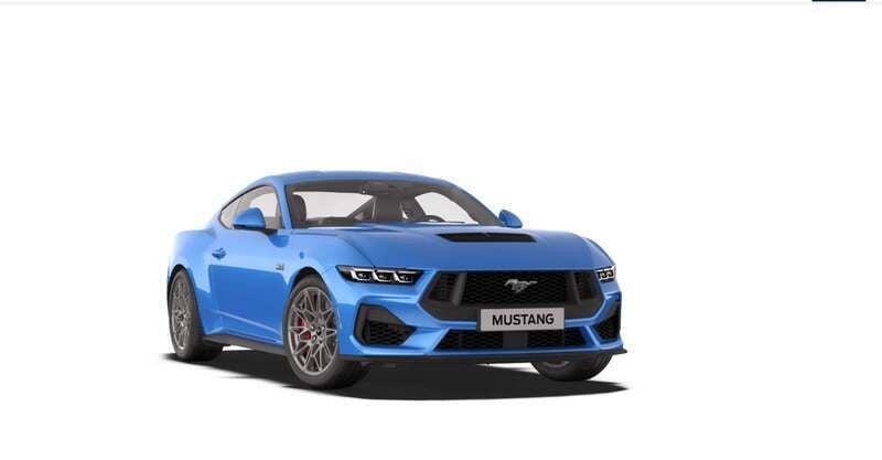 Blauw Nieuw 2024 Ford Mustang GT Fastback Coupé | € 137.400 - Afbeelding 1/4