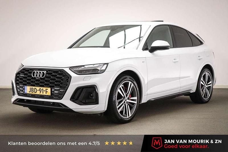 Wit Gebruikt 2022 Audi Q5 Sportback S-Line SUV | € 47.900 (Eerlijke prijs) - Afbeelding 1/4