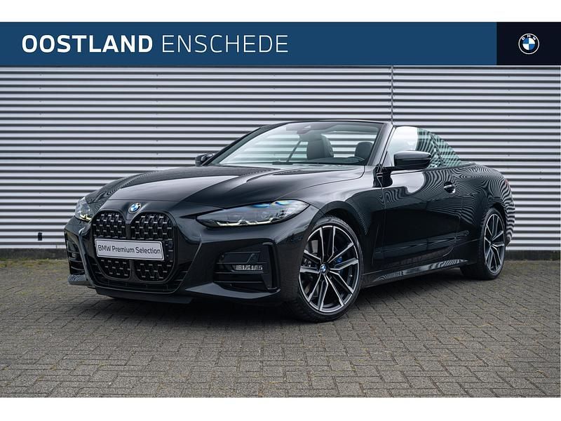 Zwart Gebruikt 2021 BMW 420 Executive Cabriolet | € 49.500 (Duur) - Afbeelding 1/4