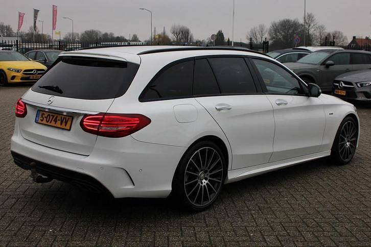 Occasion Mercedes C450 AMG AMG 369 PK (271 kW) 2016 Wit Stationwagen