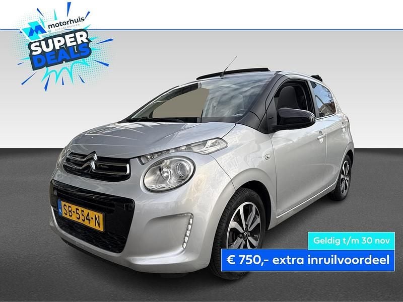 Grijs Gebruikt 2018 Citroën C1 Shine Hatchback | € 9.970 (Iets duurder) - Afbeelding 1/4